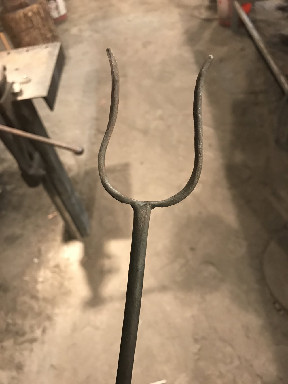 Hot dog fork head